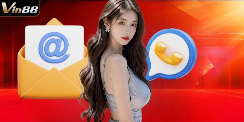 Kết nối qua email rất được yêu thích tại VIN88