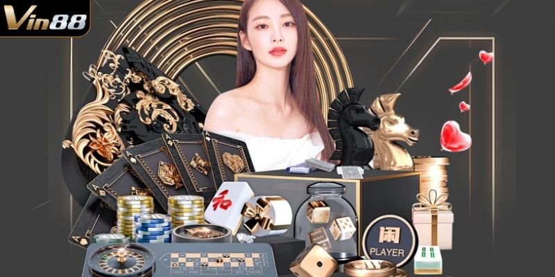 Sảnh Casino trực tuyến có giao diện full HD sắc nét